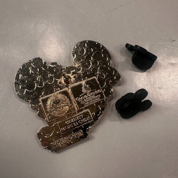 Disney Mickey Mouse Trading Pin Shanghai Grand Opening Bling Tux Bling Badge - Picture 3 of 6